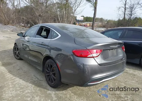 2015 Chrysler 200 Limited z USA, uszkodzony, nr VIN 1C3CCCAB0FN663722